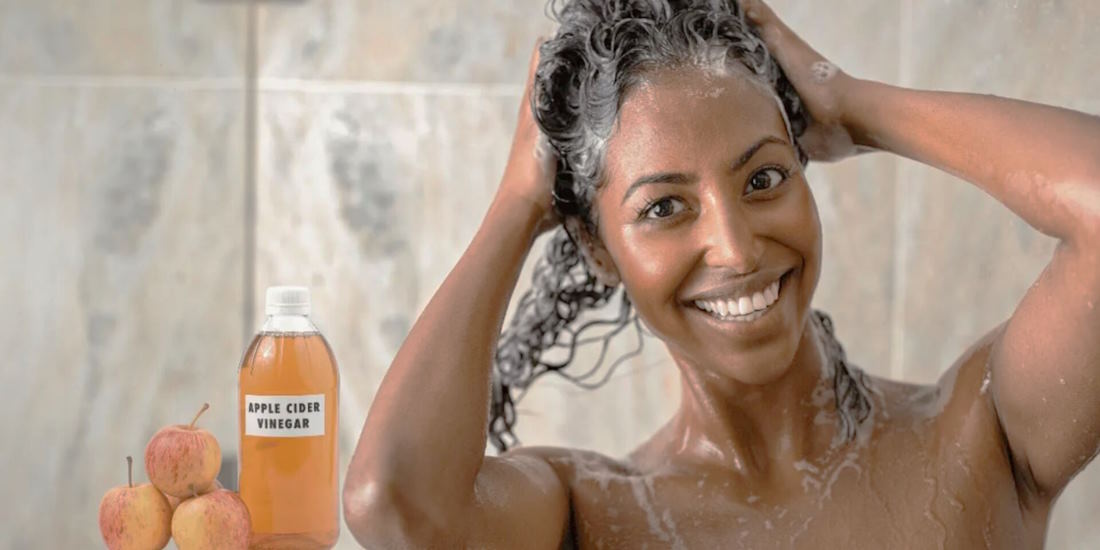 achieving glossy and healthy hair